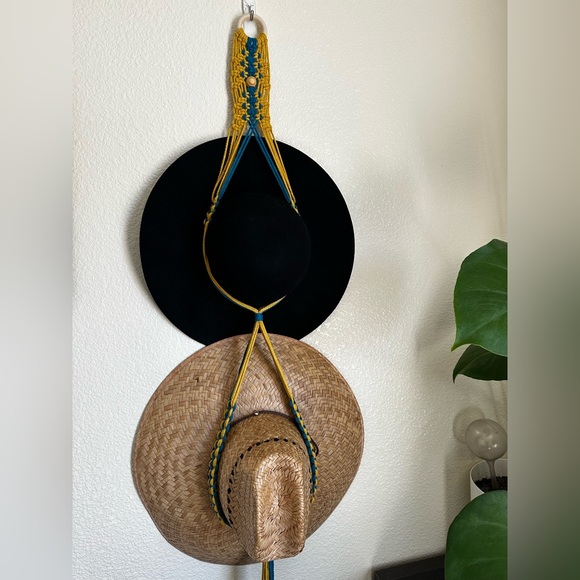 Customize Your Double Macrame Hat Hanger - Picture 12 of 12